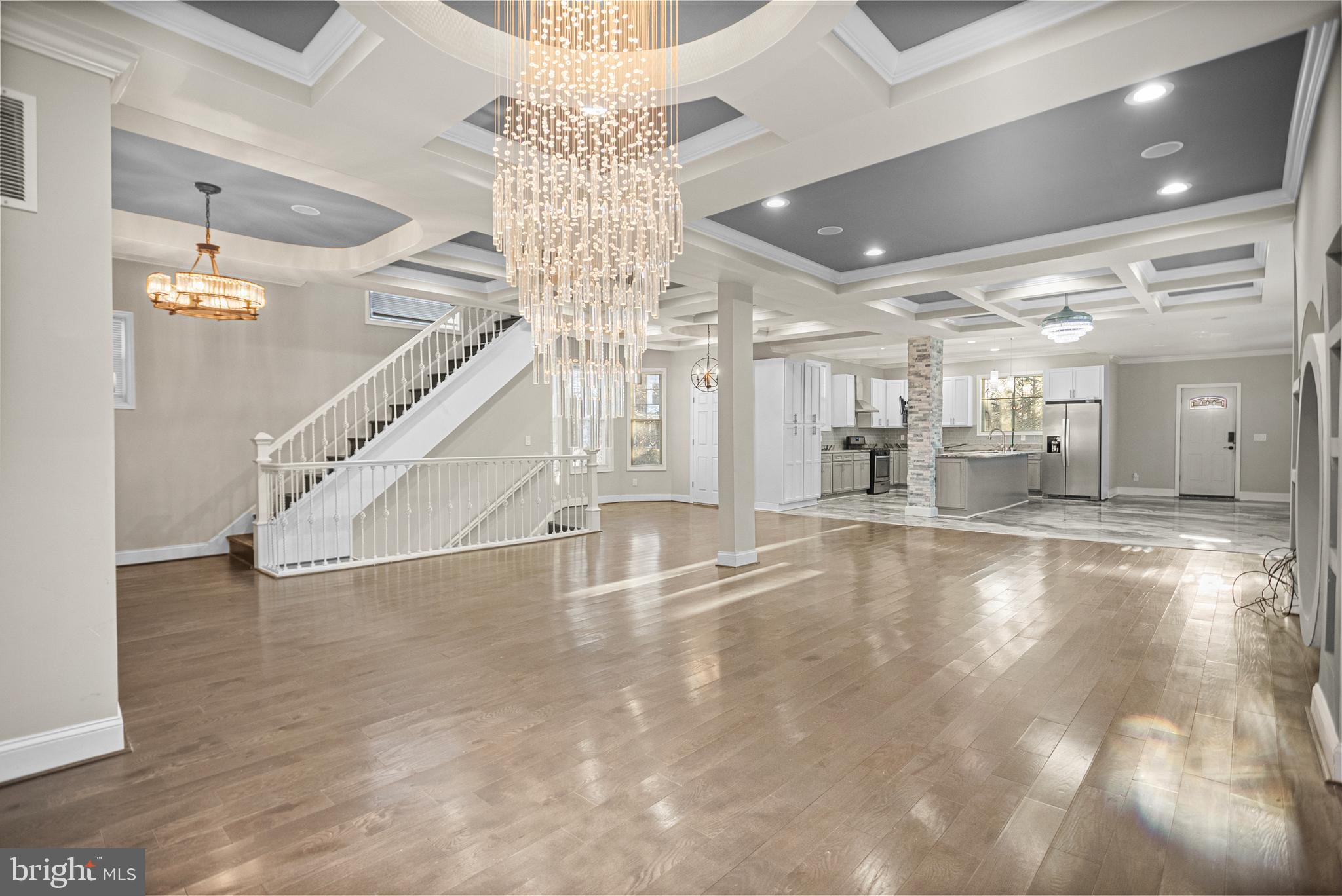 3200 Chelsea Terrace Baltimore, MD 21216 - Photo 4 of 48 a view of an entryway with a chandelier