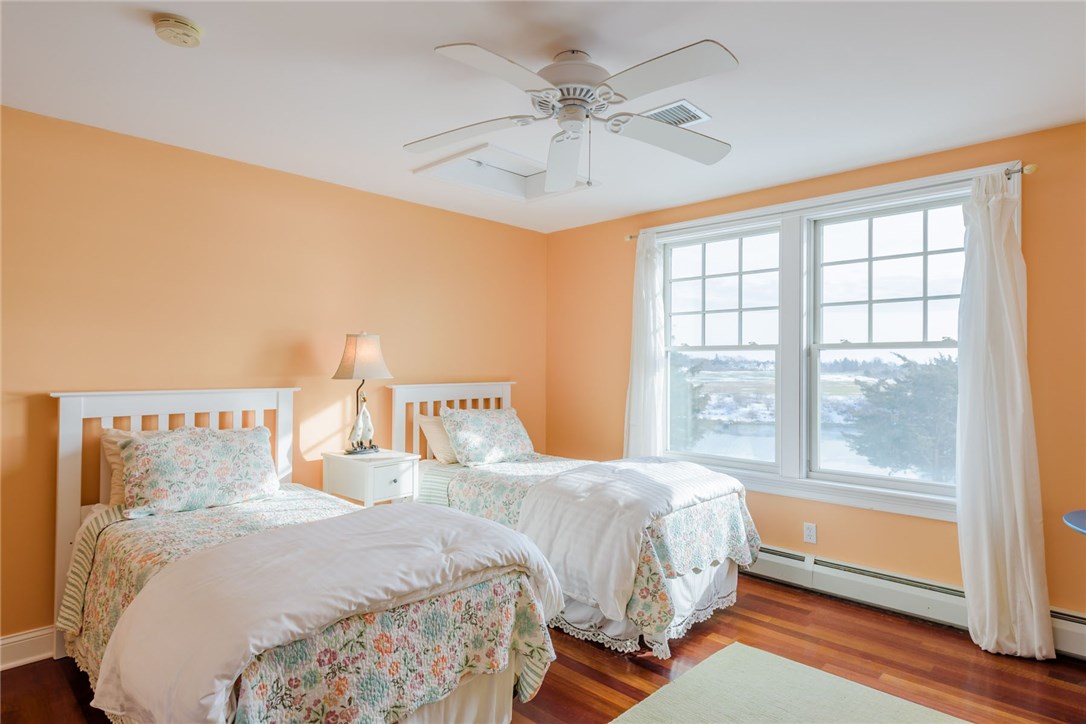 68 Grays Point Road Charlestown, RI 02813 - Photo 18 of 25 Bedroom. Sunny second floor bedroom.