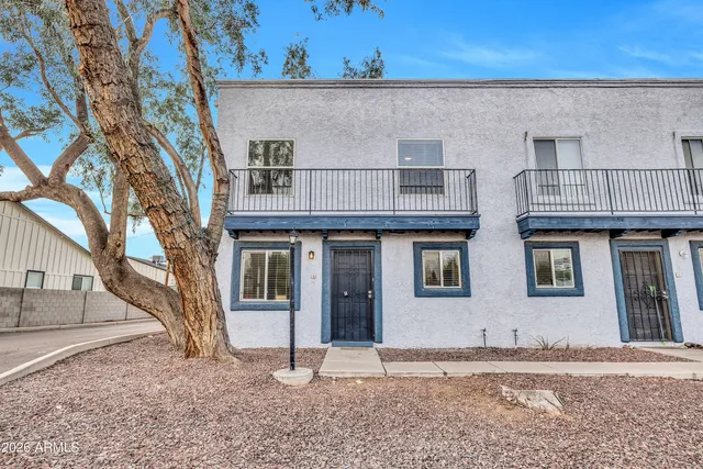 a house with a outdoor space
