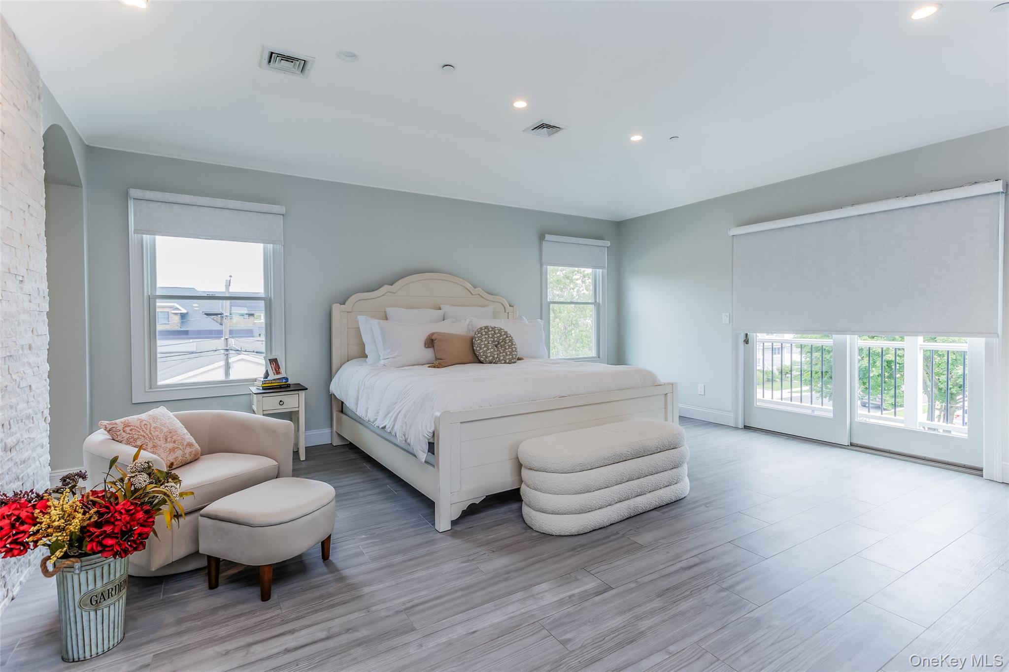 401 Little East Neck Road South Babylon, NY 11702 - Photo 21 of 32 Master Bedroom Suite with Double Walk in Closets and a Luxurious Master Bath