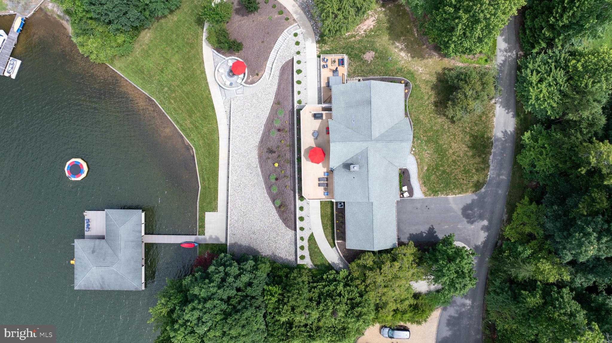 1069 Mitchell Point Road Mineral, VA 23117 - Photo 91 of 110 an aerial view of a house