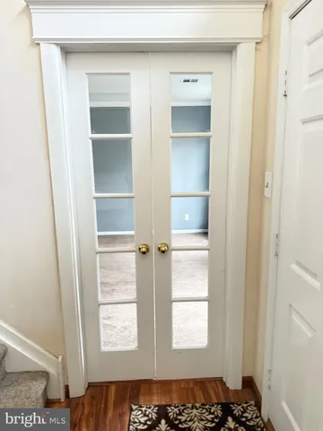 a view of bathroom with window