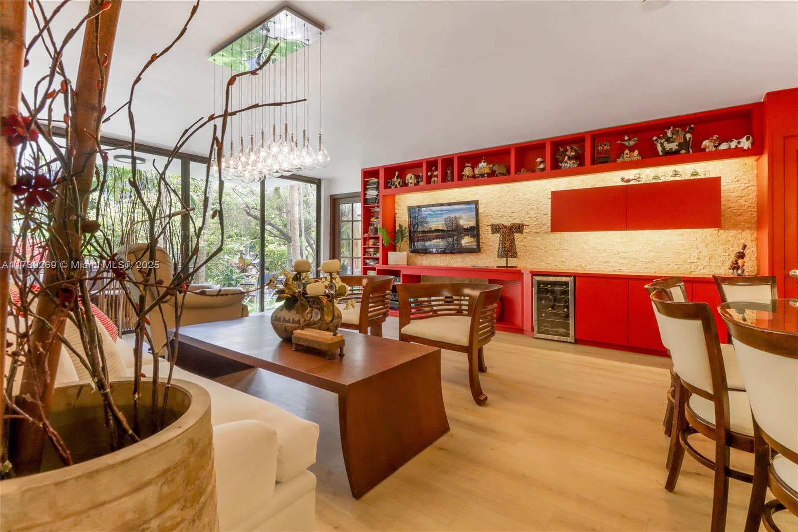 101 Ocean Ln Drive, Unit 1017 Key Biscayne, FL 33149 - Photo 3 of 25 a living room with furniture and a floor to ceiling window