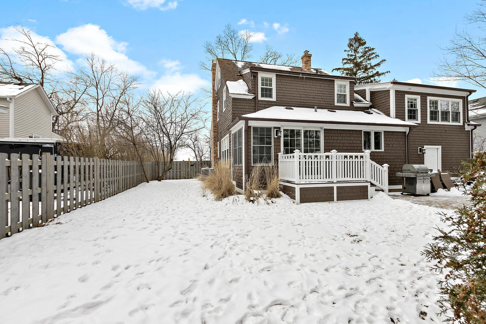 170 North Old Rand Road Lake Zurich, IL 60047 - Photo 26 of 34 a view of a house with a yard
