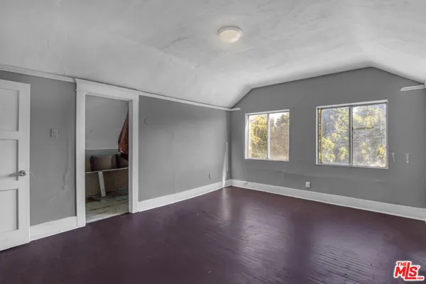 a view of a walk in closet