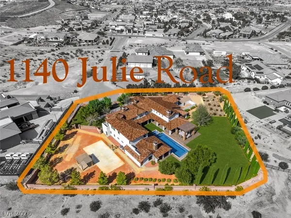 $4,000,000 | 1140 Julie Road, Henderson, NV 89002