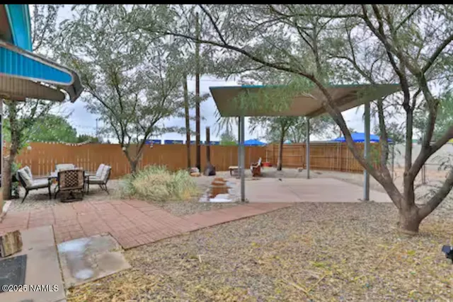 a view of a house with a outdoor space