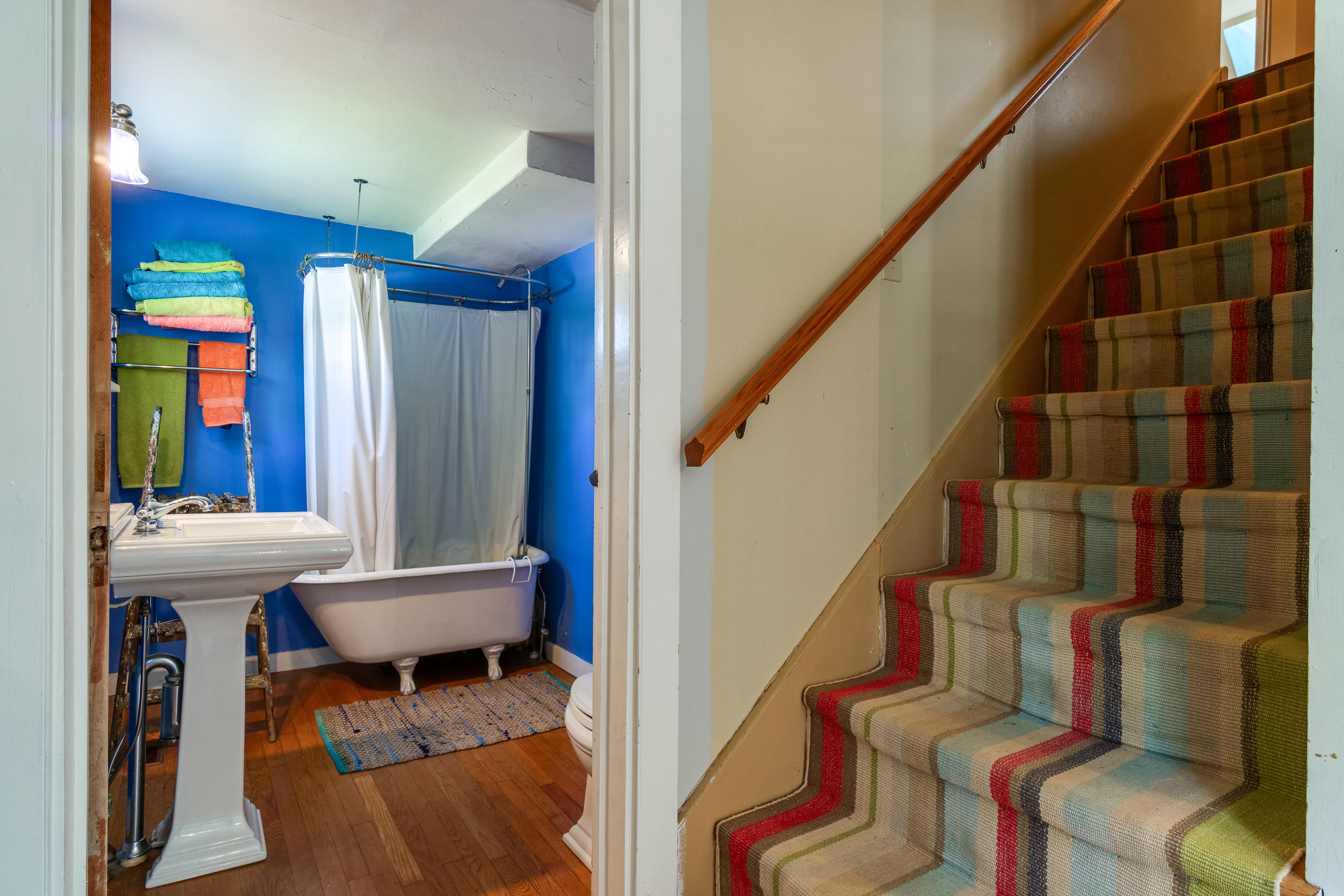 1439 Highway 32 Bristol, ME 04564 - Photo 41 of 54 Bathroom and staiway