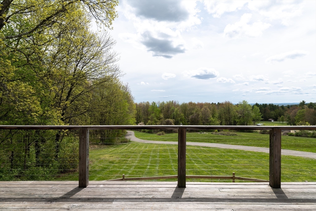 184 W Road Bernardston, MA 01337 - Photo 10 of 41 a view of outdoor space with deck and yard