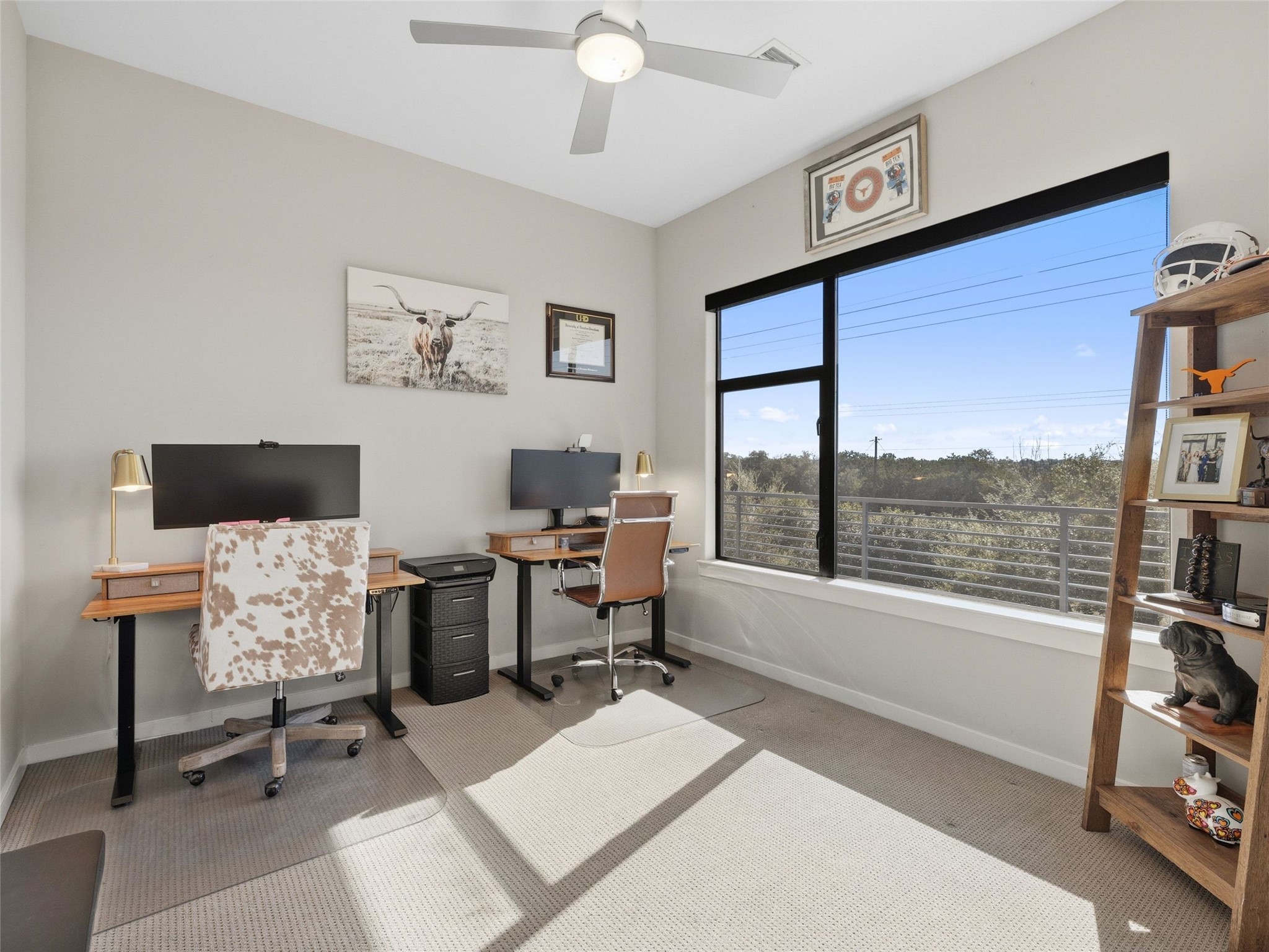 5921 Hiline Road, Unit 1303 Austin, TX 78734 - Photo 25 of 37 a workspace with a large window