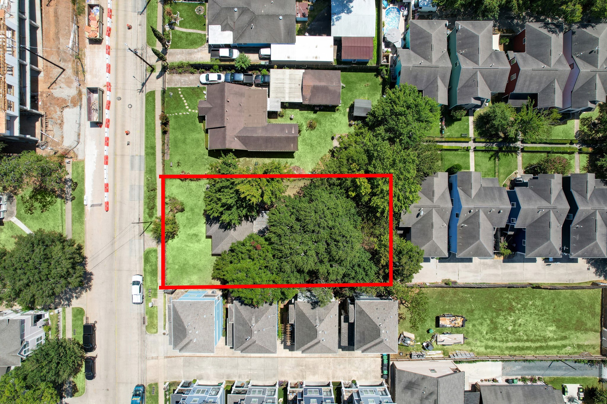 1124 West 23rd Street Houston, TX 77008 - Photo 3 of 10 10,440sf 72ft frontage on W 23rd