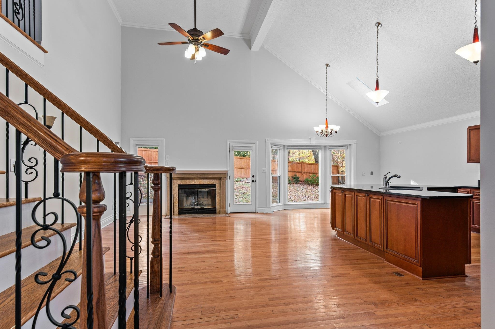 5808 Glenfiddich Way Raleigh, NC 27613 - Photo 35 of 64 a view of entryway and hall with wooden floor