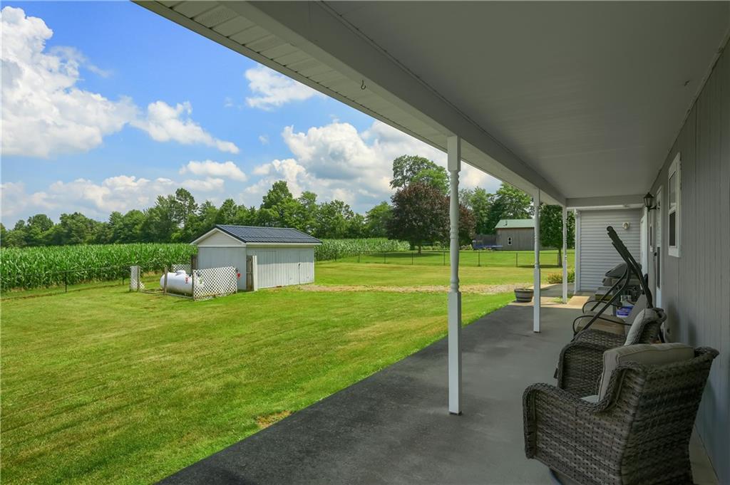 503 Dick Road Butler, PA 16001 - Photo 25 of 27 a view of a garden with a slide