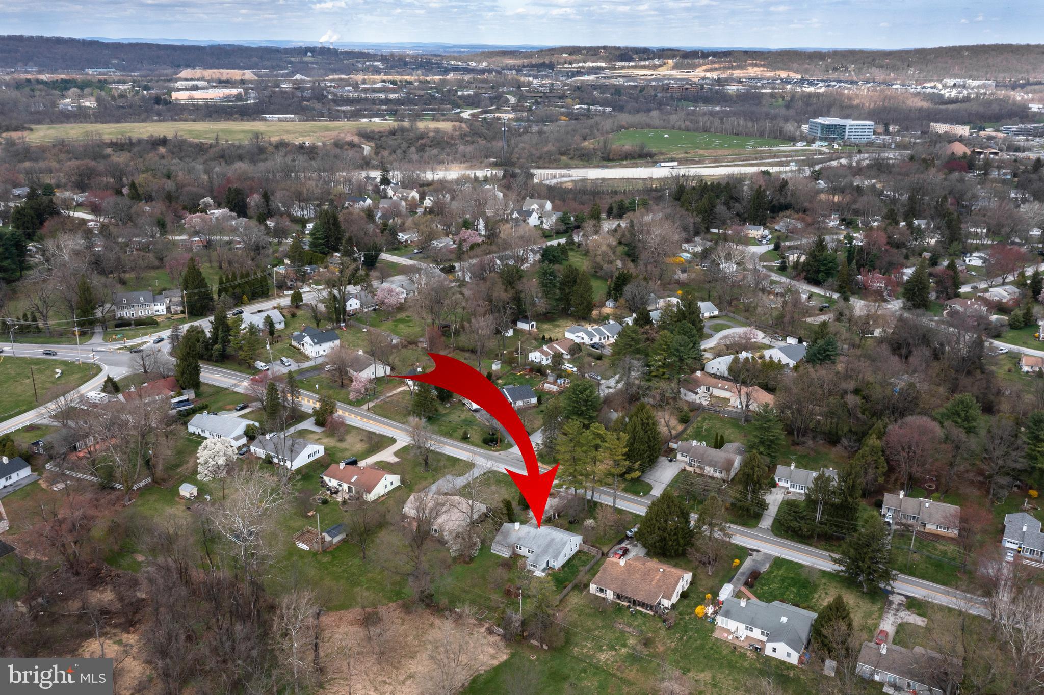 84 Conestoga Road Malvern, PA 19355 - Photo 3 of 41 Aerial view
