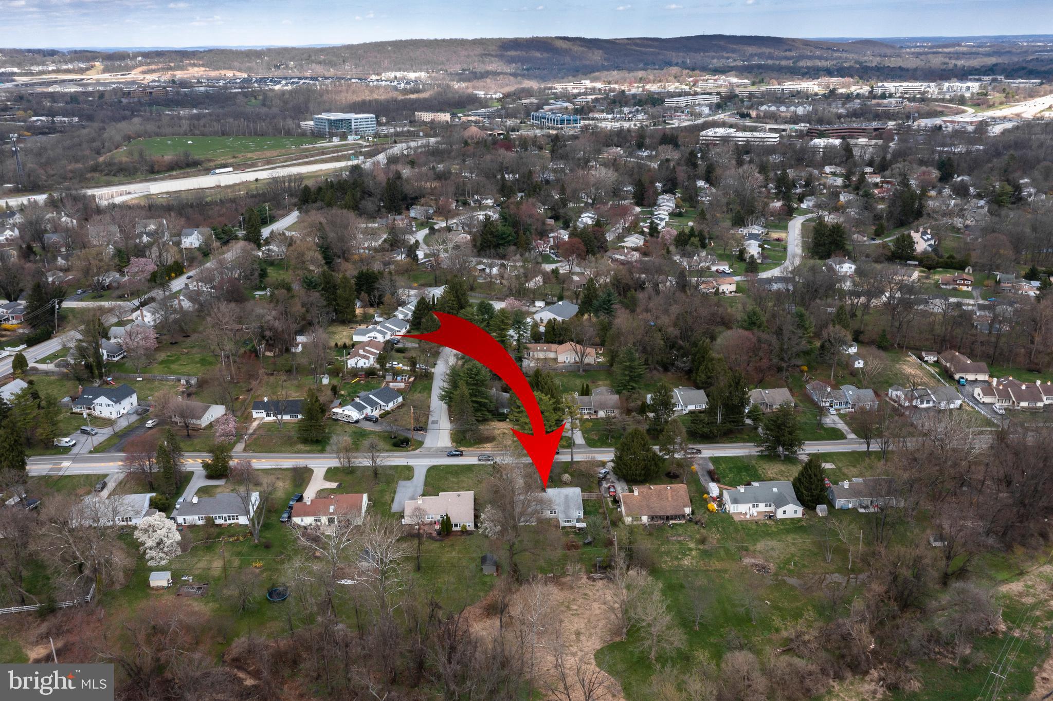 84 Conestoga Road Malvern, PA 19355 - Photo 5 of 41 Aerial view