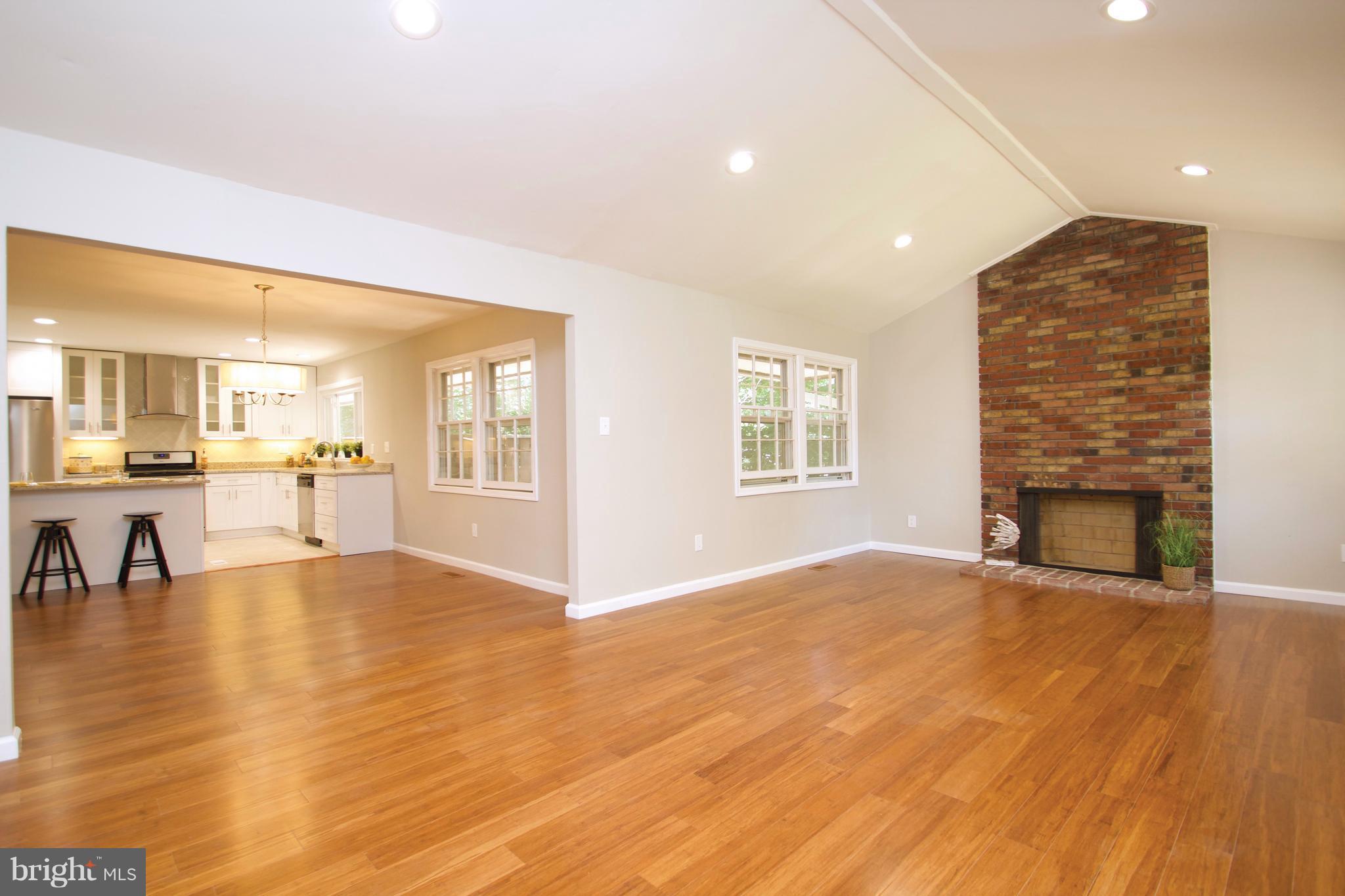 3217 Birchtree Lane Silver Spring, MD 20906 - Photo 8 of 30 Living Room w/ vaulted ceilings
