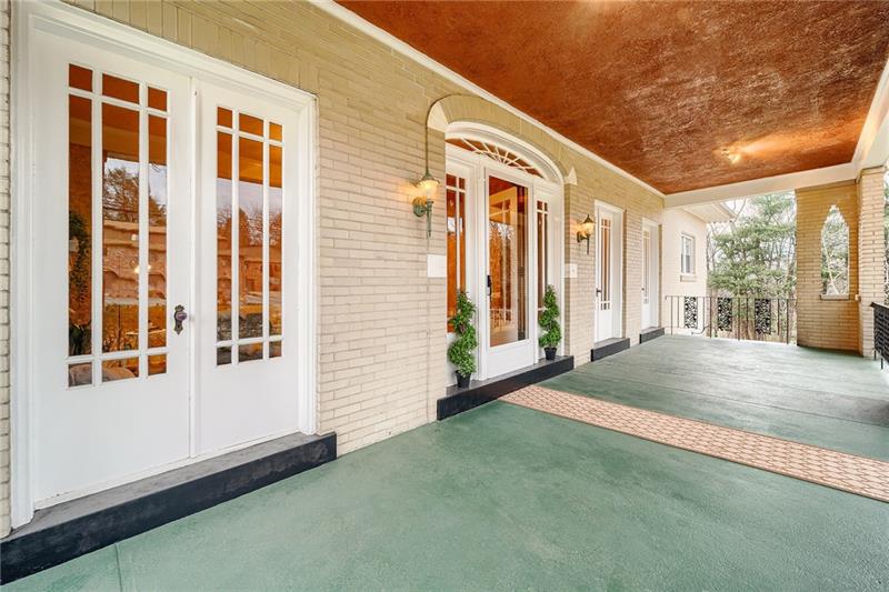 300 Forest Grove Road Coraopolis, PA 15108 - Photo 5 of 25 Beautiful large front porch featuring 3 sets of French doors!