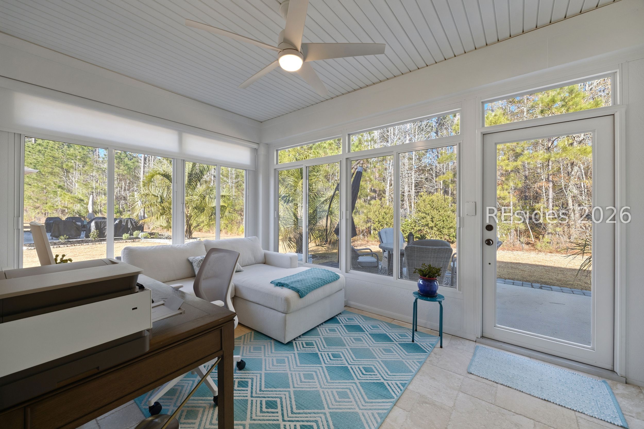 506 Destiny Drive Bluffton, SC 29909 - Photo 34 of 66 Sunroom features glass slider windows with screens