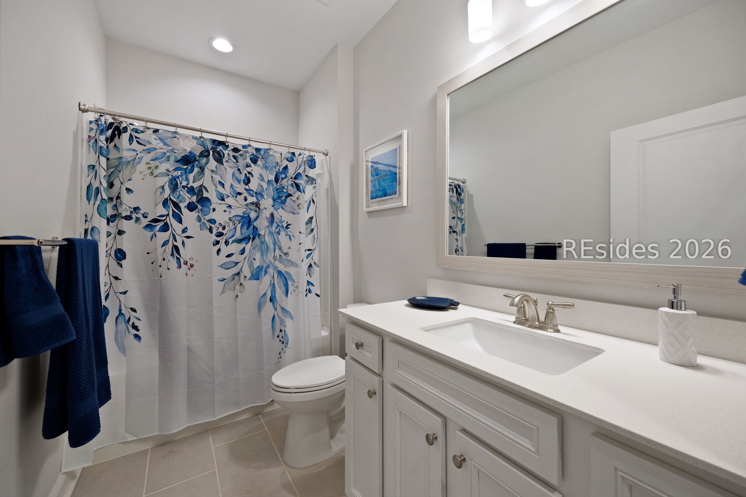 506 Destiny Drive Bluffton, SC 29909 - Photo 50 of 66 Guest bathroom features quartz counters.