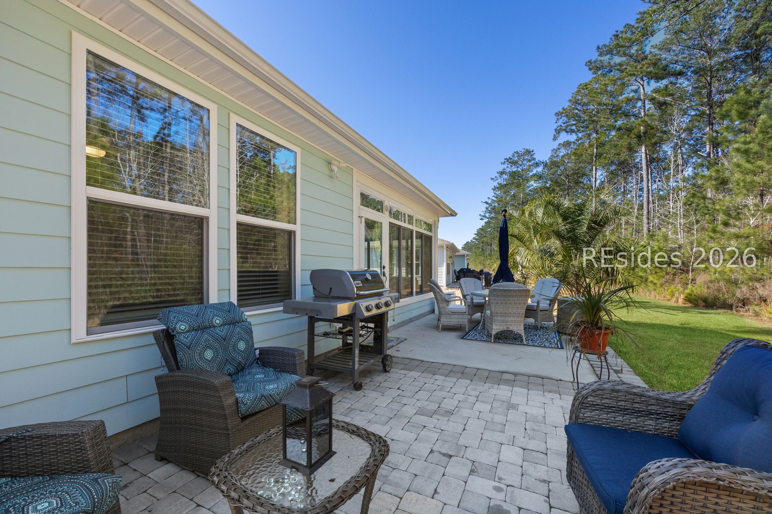 506 Destiny Drive Bluffton, SC 29909 - Photo 53 of 66 Expanded patio with custom paver addition.