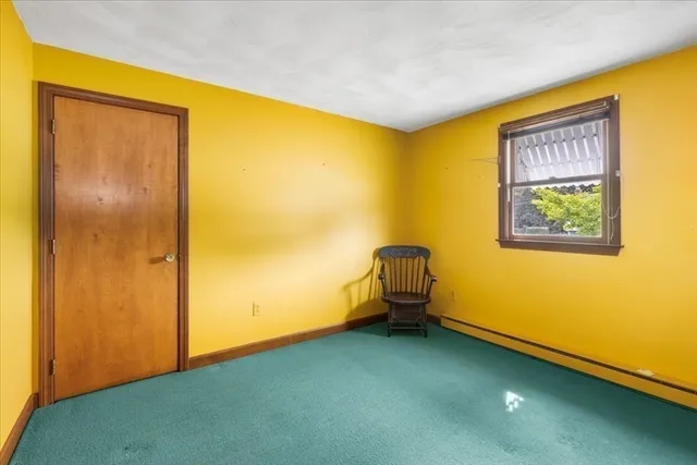 a view of a room with window