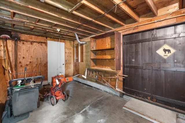 a room with gym equipment