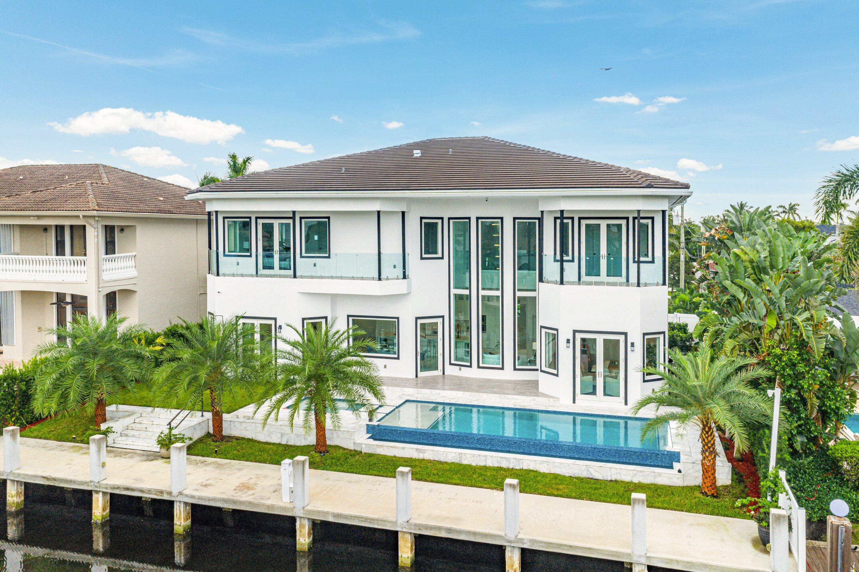 2641 Northeast 48th Street Lighthouse Point, FL 33064 - Photo 56 of 68 Aerial