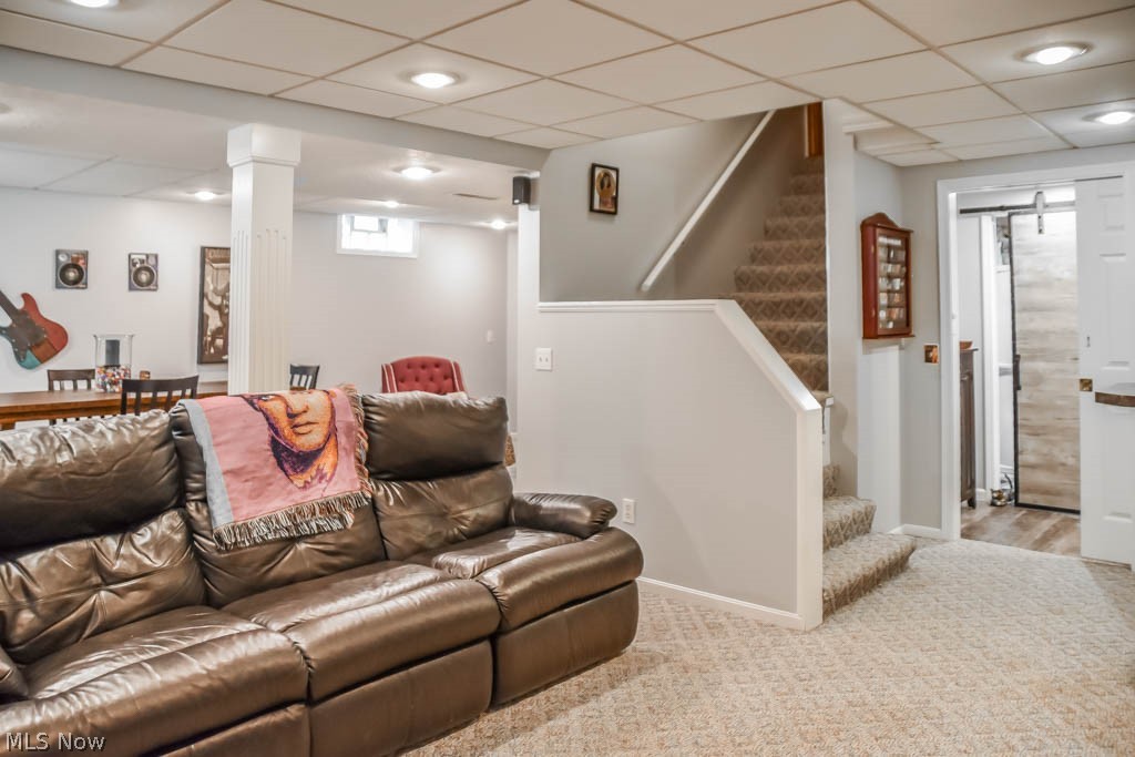 1741 Summerchase Road Northeast North Canton, OH 44721 - Photo 23 of 35 Finished rec room on the lower level.