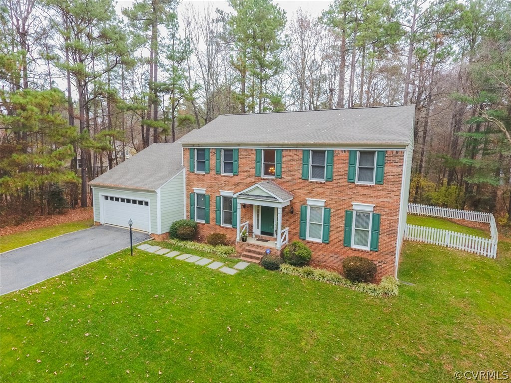 2901 Cove Ridge Road Midlothian, VA 23112 - Photo 2 of 29 front view of a house with a yard