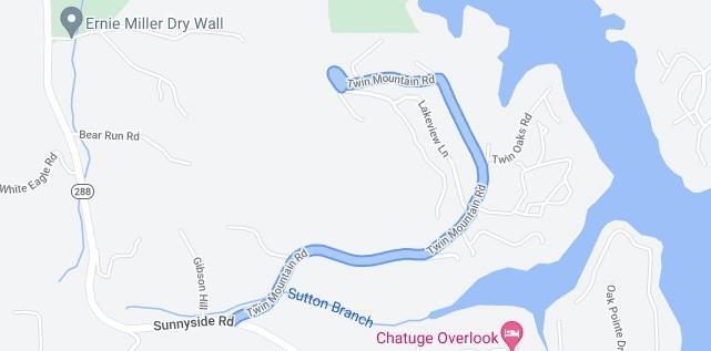 0 Twin Mountain Road Hiawassee, GA 30546 - Photo 5 of 6 a bathroom with a sink and mirror