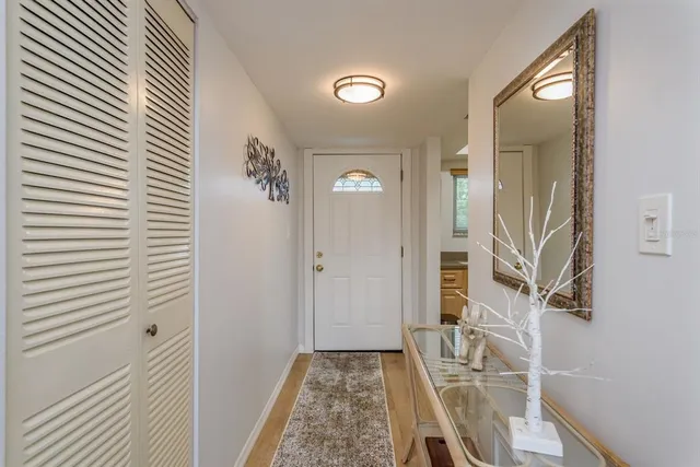 a view of a livingroom with a furniture