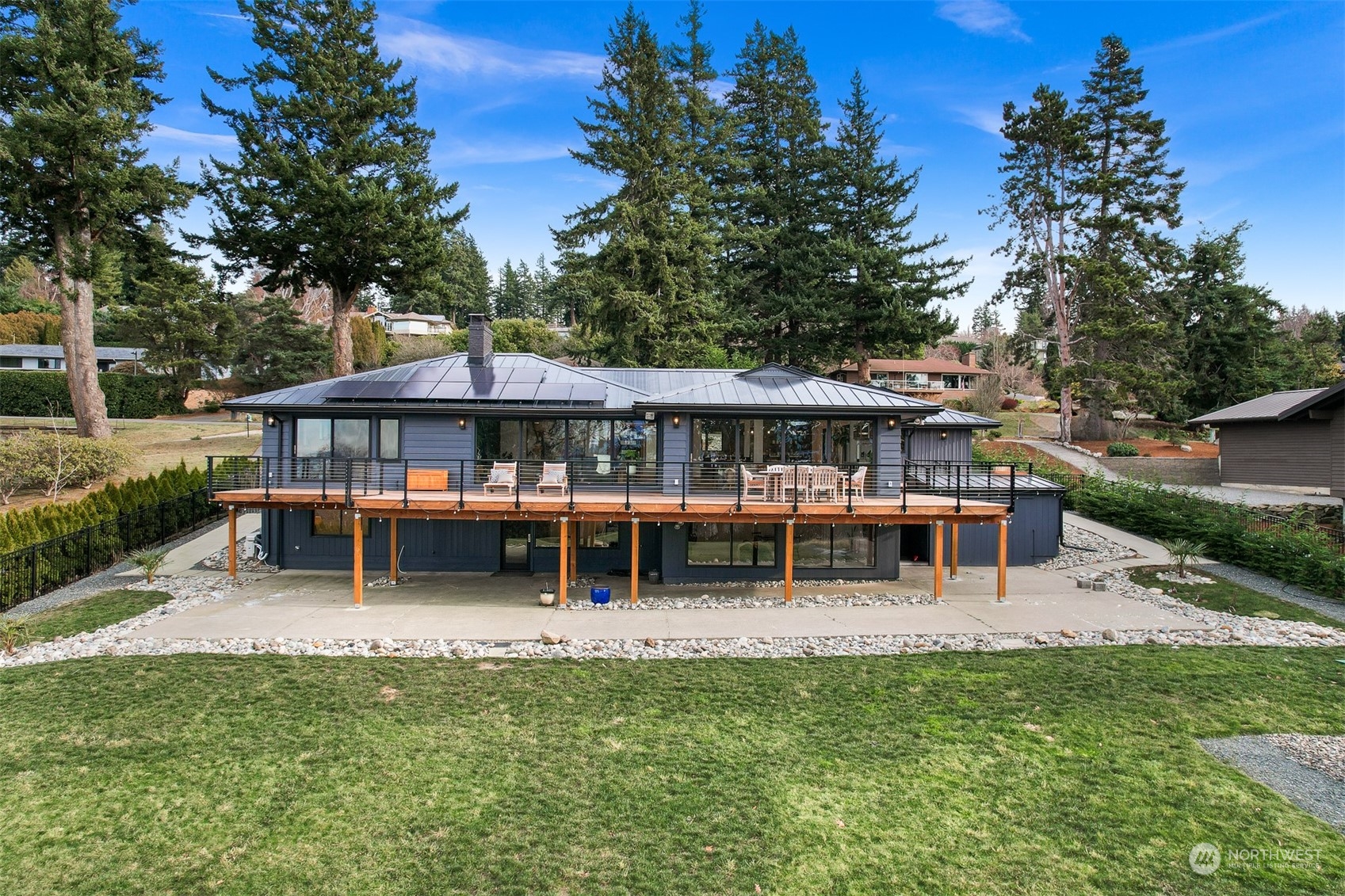 426 Bayside Road Bellingham, WA 98225 - Photo 3 of 42 an aerial view of a house with garden