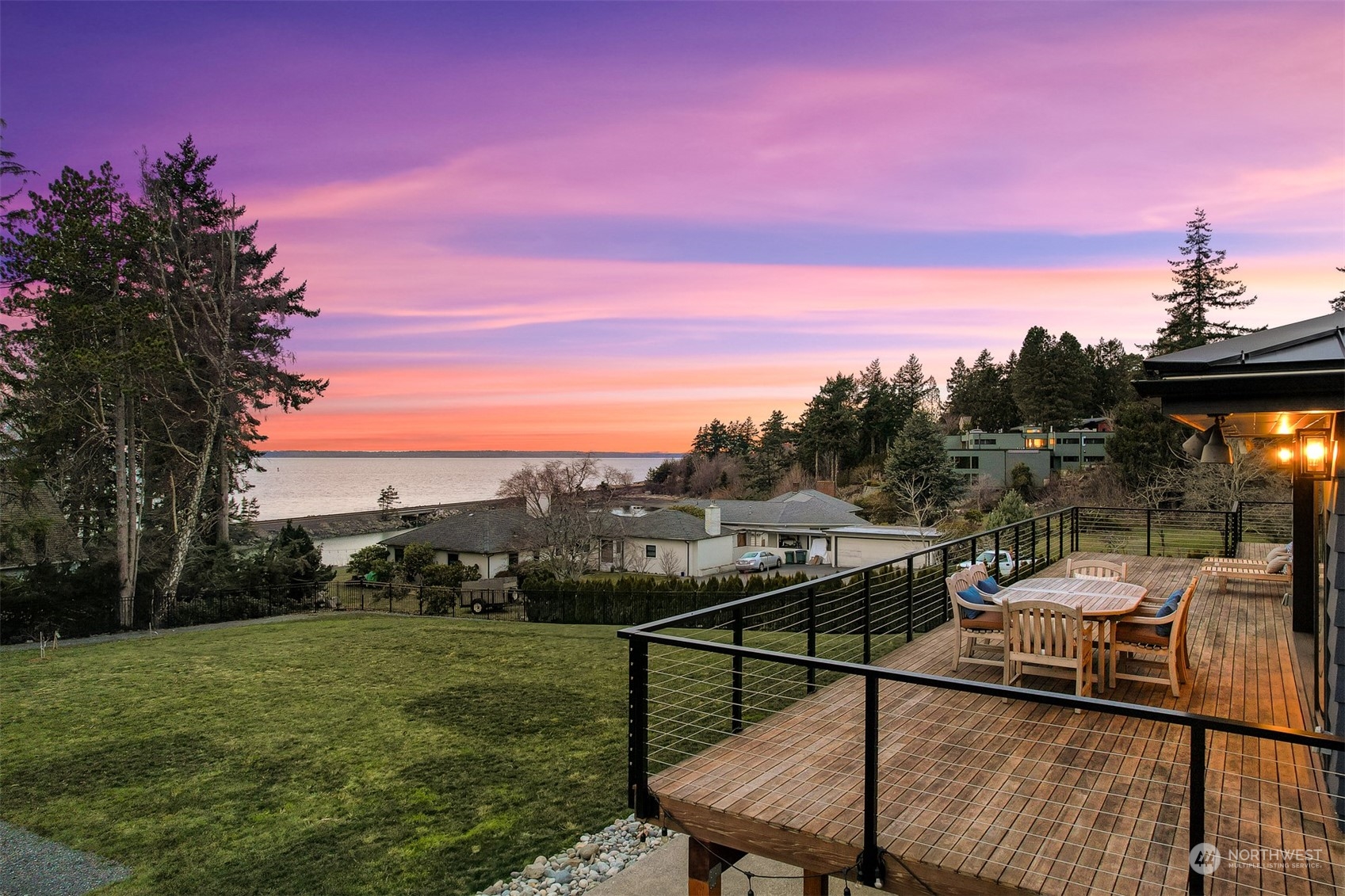 426 Bayside Road Bellingham, WA 98225 - Photo 35 of 42 a view of a terrace with sitting area
