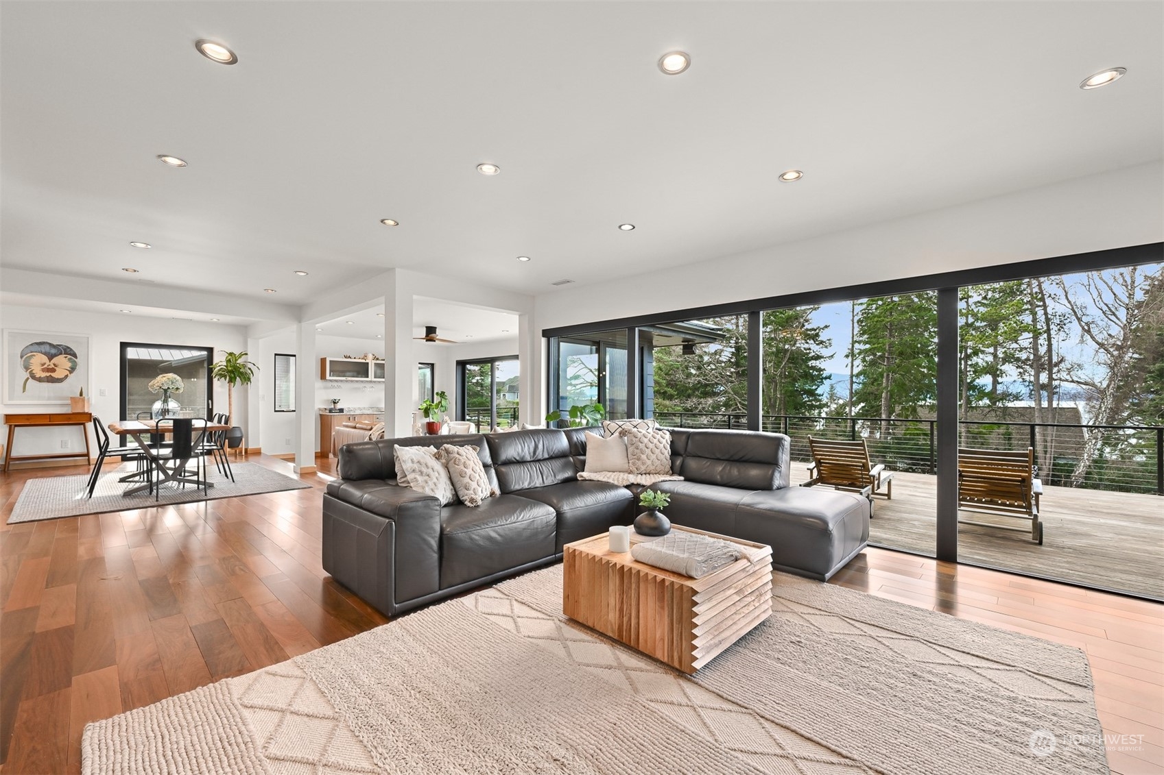 426 Bayside Road Bellingham, WA 98225 - Photo 9 of 42 a living room with furniture and a large window