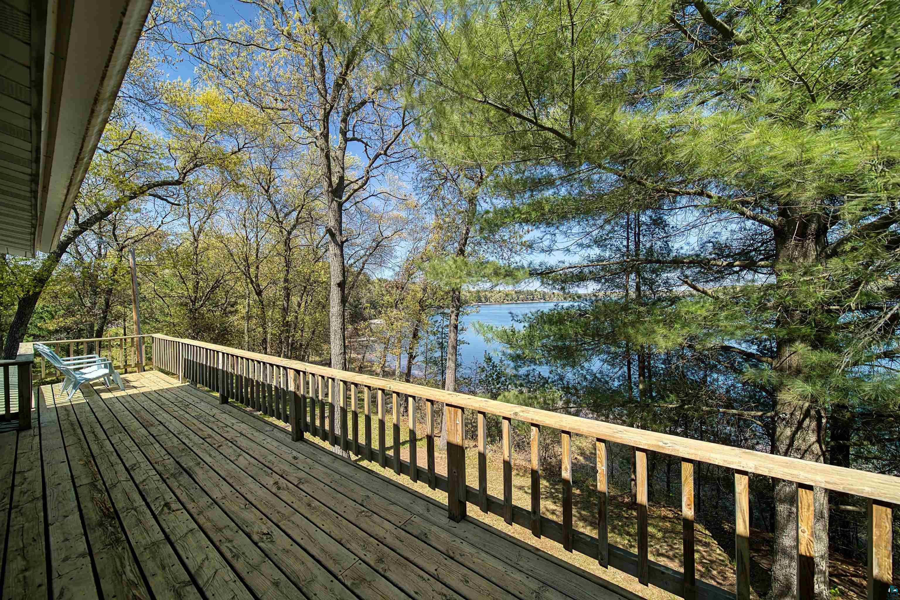 29836 Long Lake Road Danbury, WI 54830 - Photo 21 of 40 View of deck