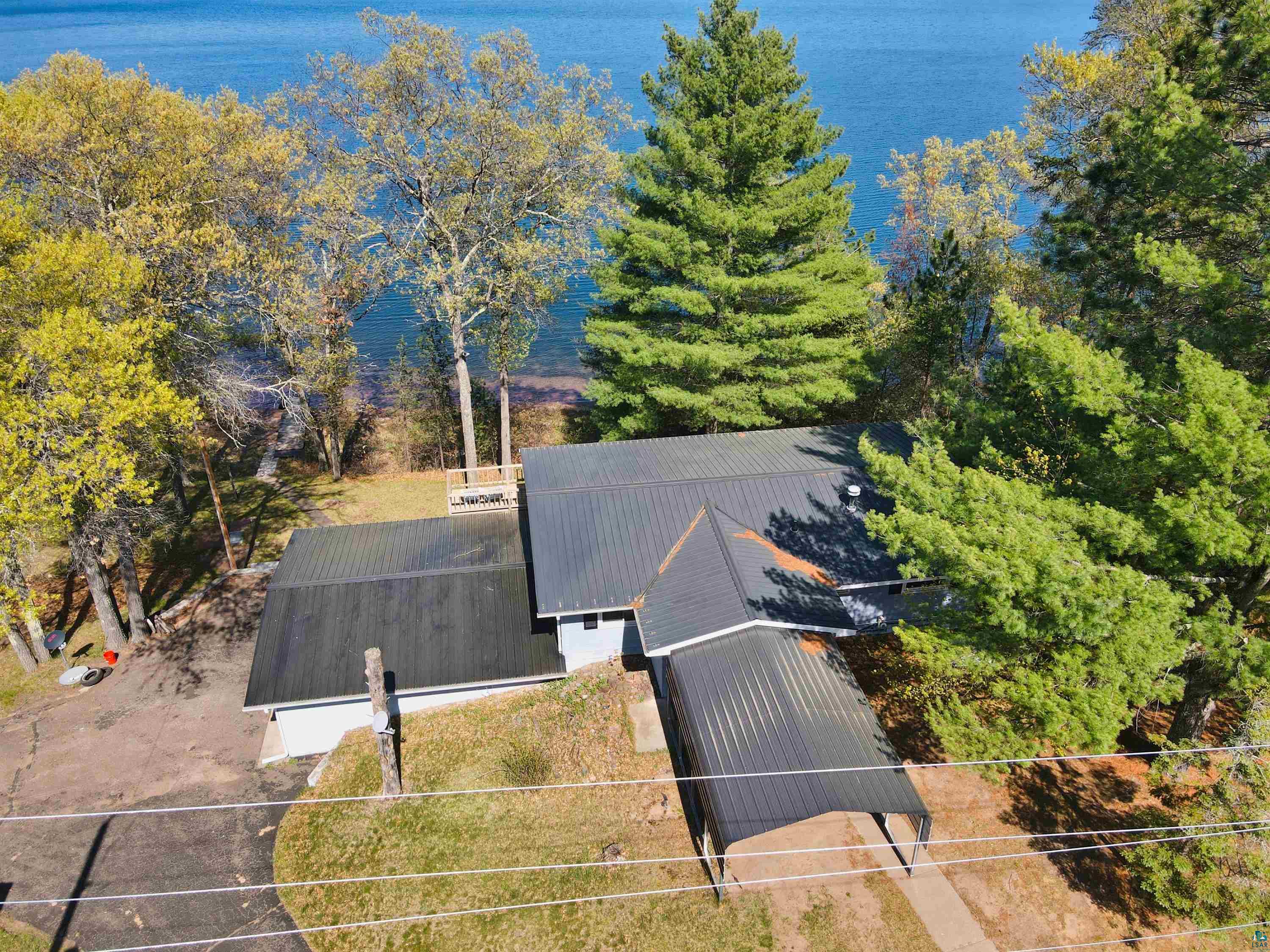 29836 Long Lake Road Danbury, WI 54830 - Photo 28 of 40 View of birds eye view of property