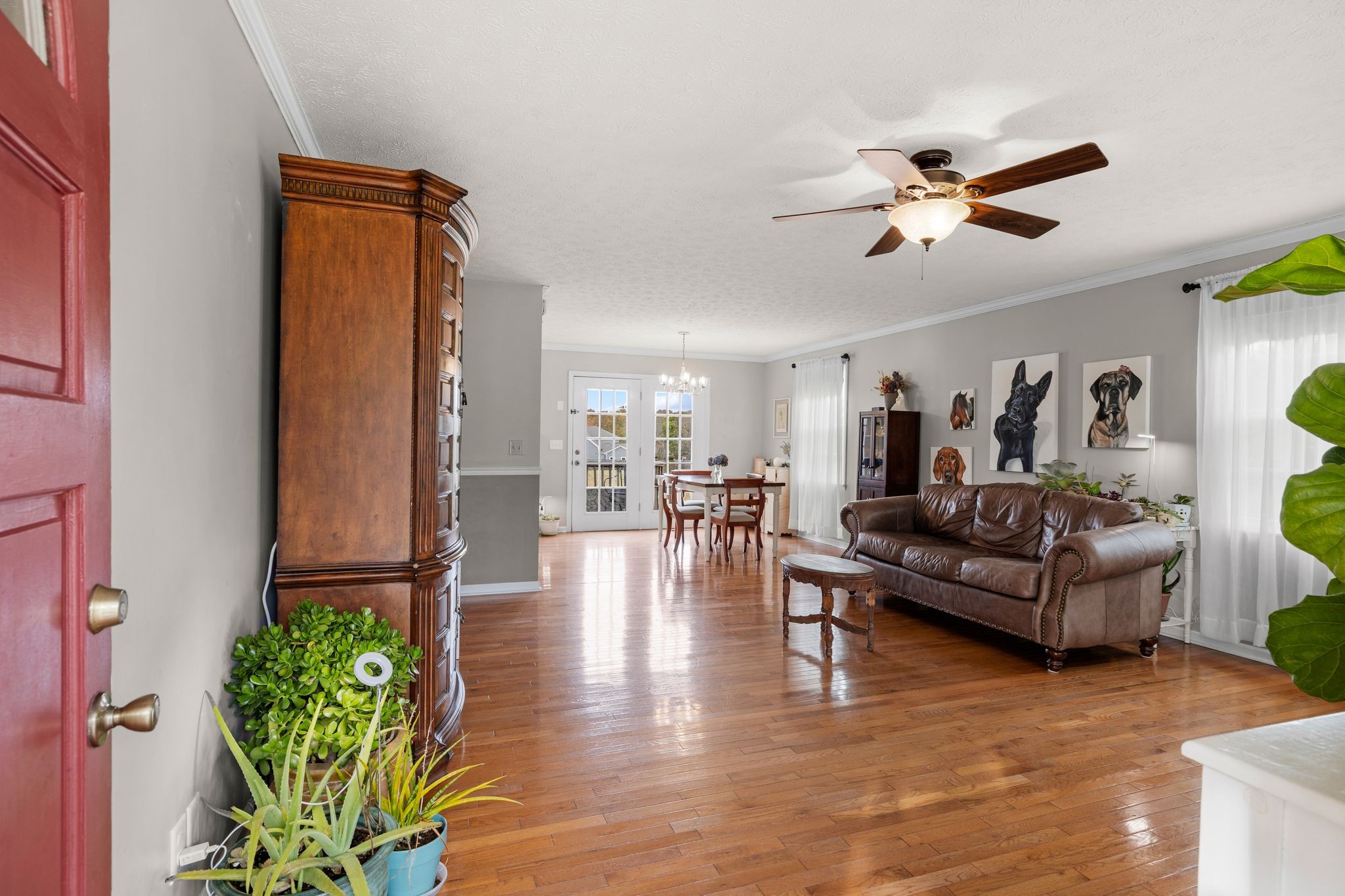 7514 Cox Pike Fairview, TN 37062 - Photo 6 of 37 a living room with furniture and a wooden floor