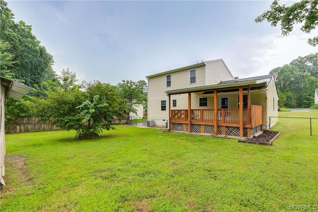 213 Monath Road Chesterfield, VA 23236 - Photo 36 of 38 a view of a house with a yard and sitting area