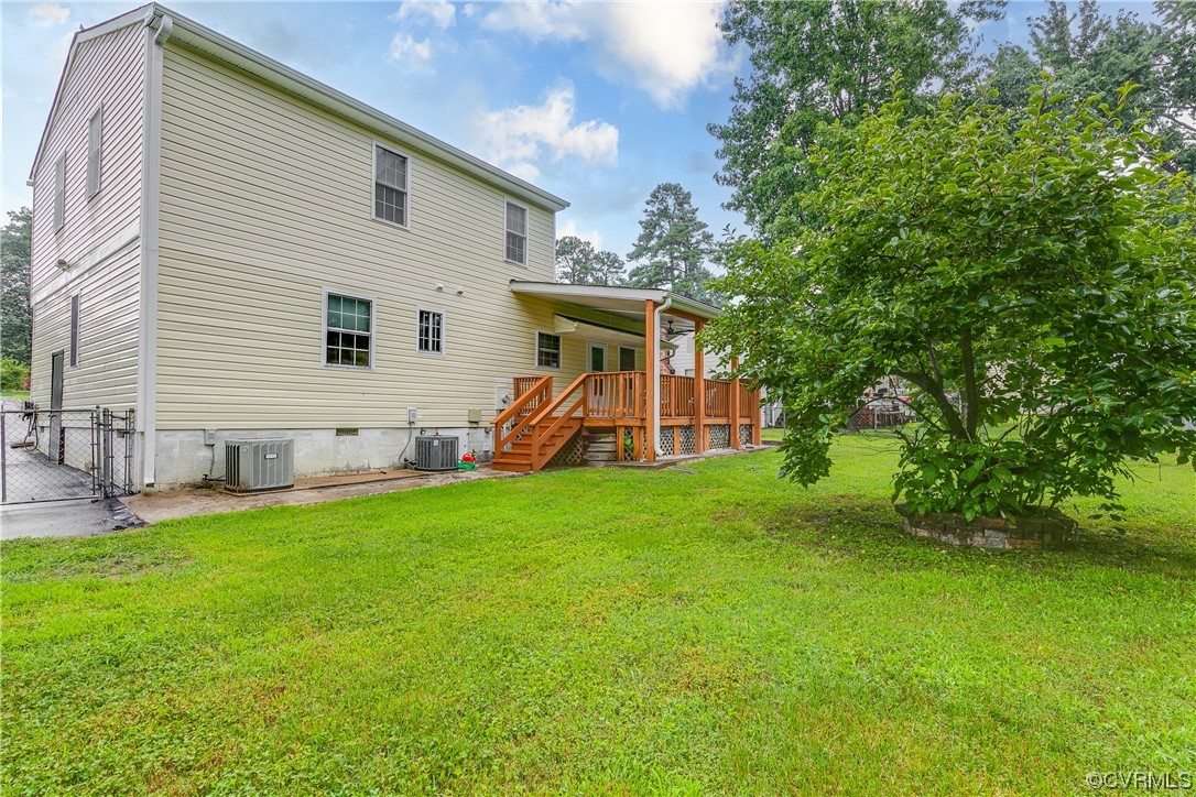 213 Monath Road Chesterfield, VA 23236 - Photo 38 of 38 a view of a house with a backyard