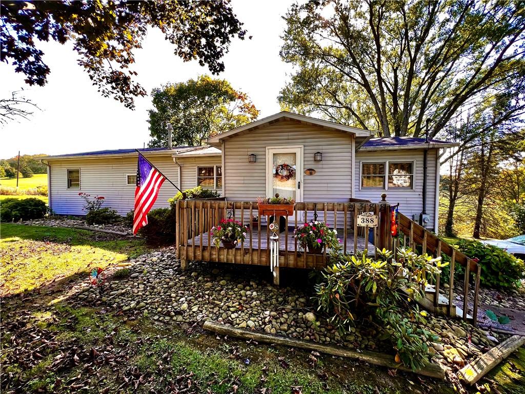388 Iron Bridge Road Freeport, PA 16229 - Photo 1 of 1 front view of a house with a yard