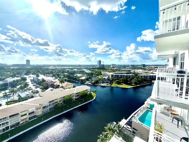 a view of a city and a lake view