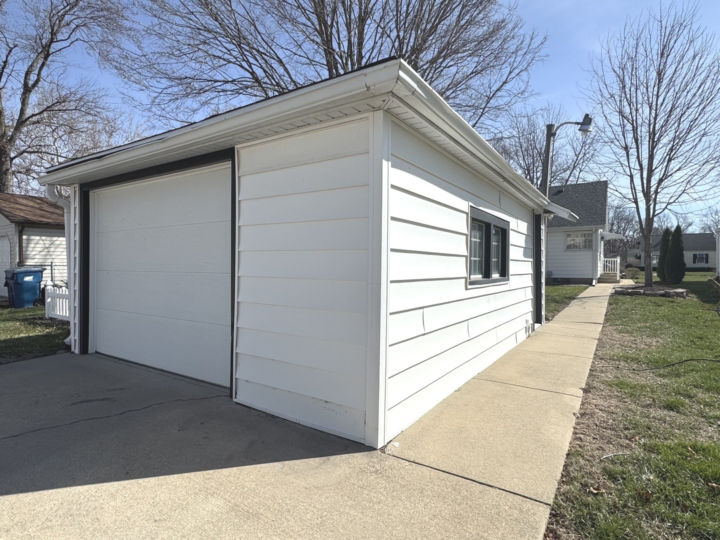 665 South May Avenue Kankakee, IL 60901 - Photo 21 of 22 a view of a house with a snow on the road