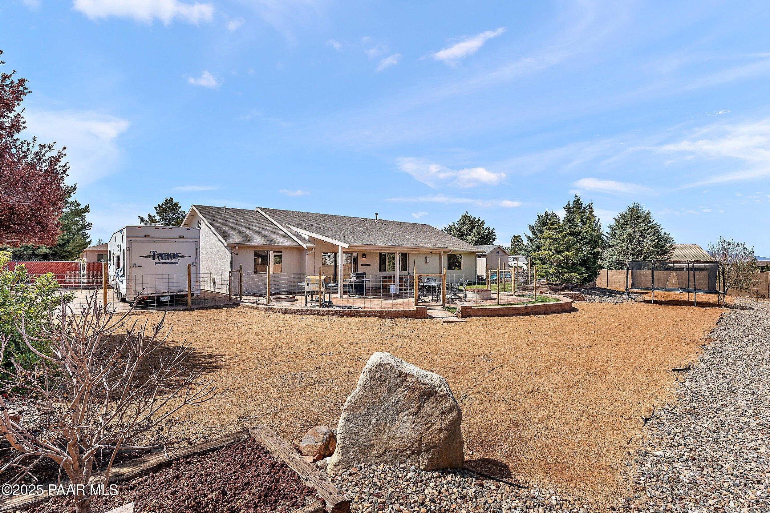 13216 East Remington Road Prescott Valley, AZ 86315 - Photo 23 of 34 Backyard