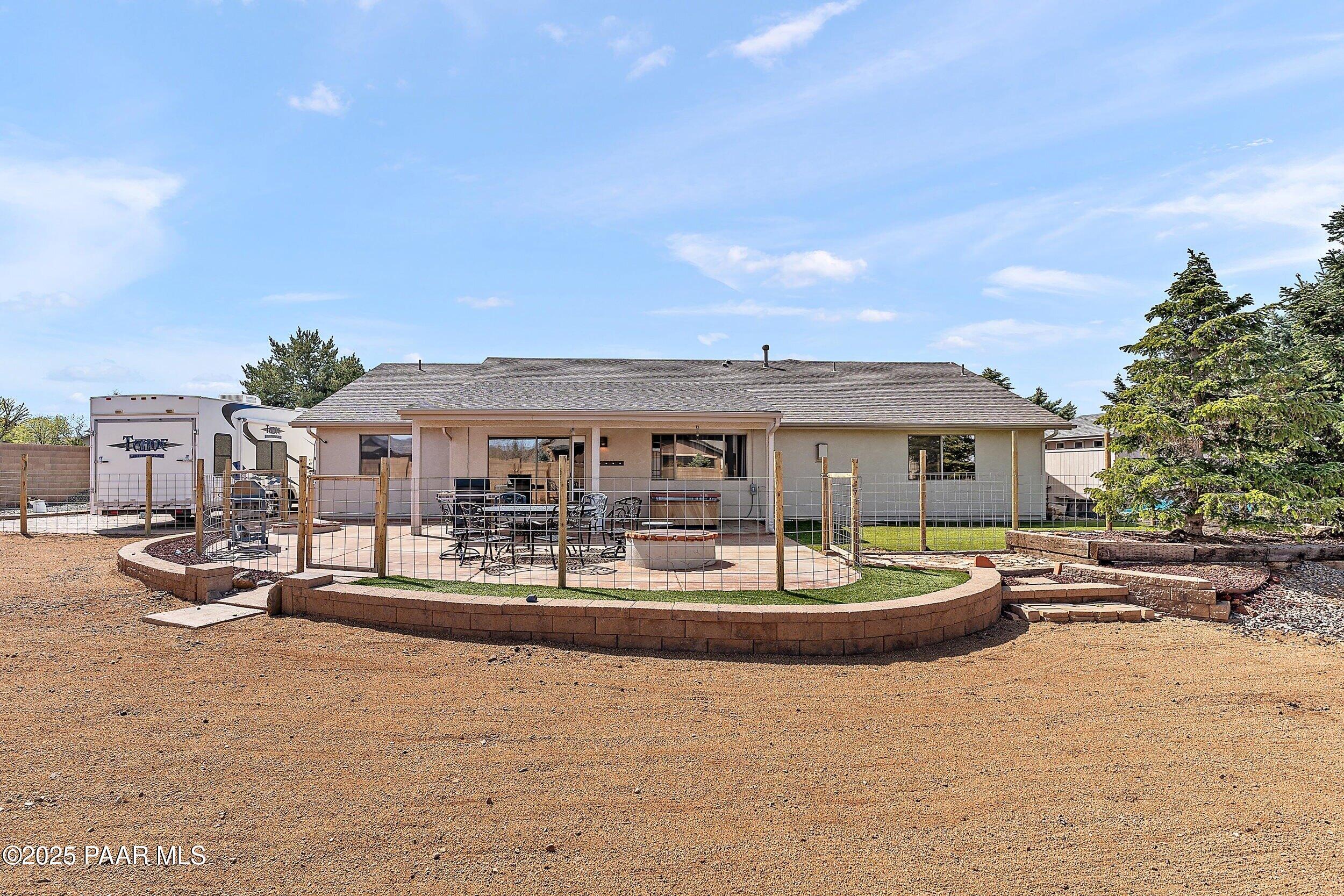 13216 East Remington Road Prescott Valley, AZ 86315 - Photo 24 of 34 Backyard