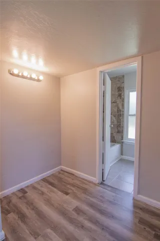 a view of empty room