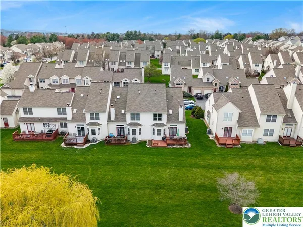 a view of a city with tall buildings