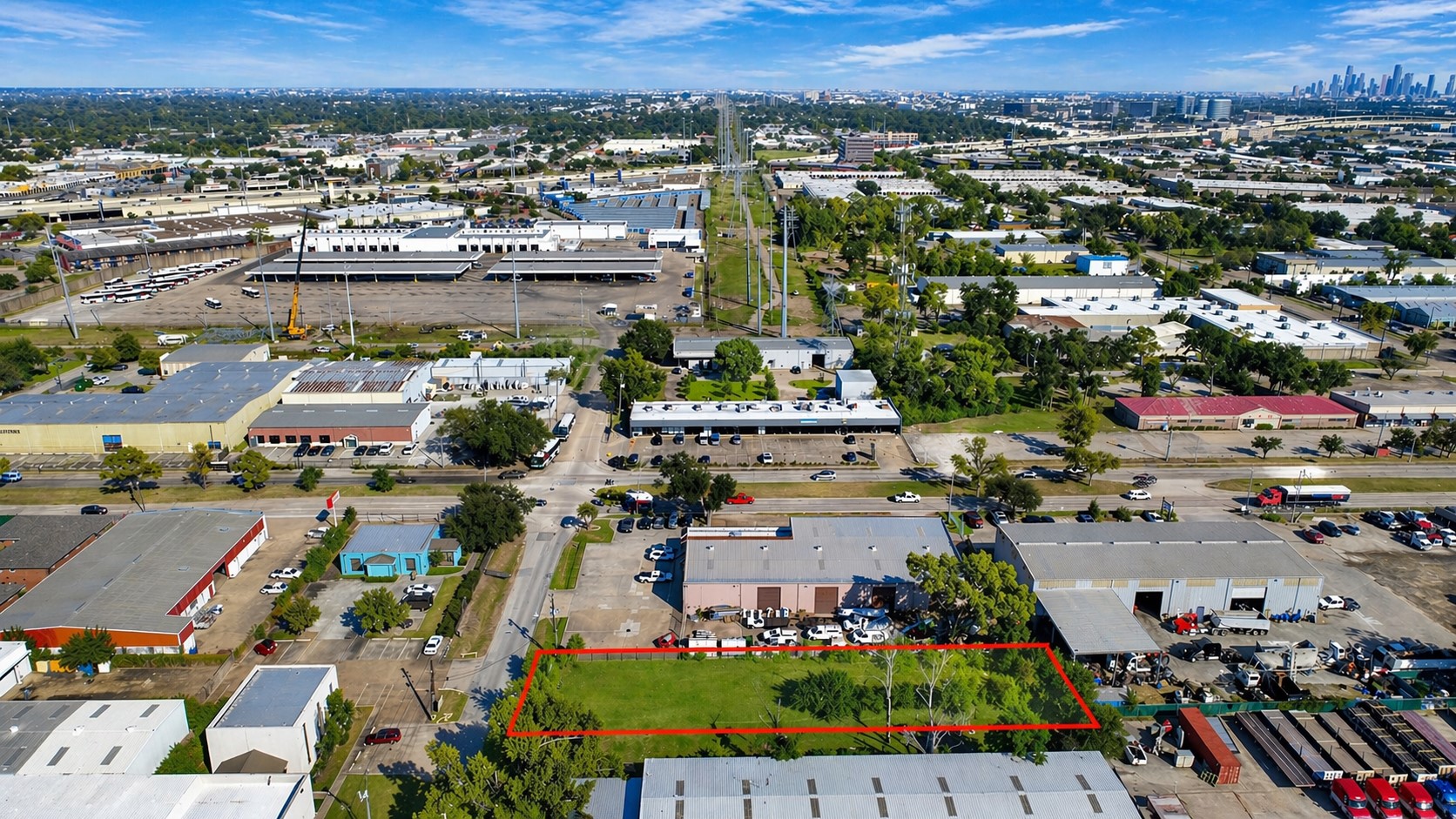 5717 Centralcrest Street Houston, TX 77092 - Photo 11 of 12 an aerial view of a city