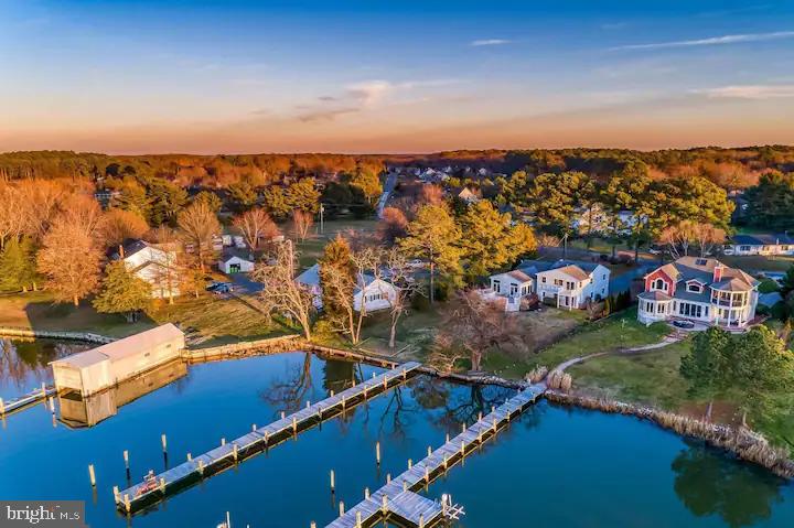 226 Bentons Pleasure Road Chester, MD 21619 - Photo 44 of 49 an aerial view of residential houses with outdoor space