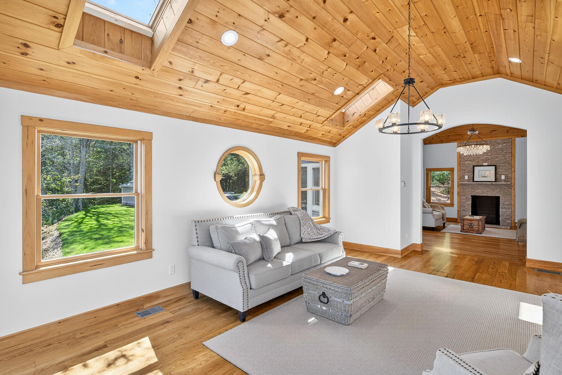 131 Timberlane Drive Mashpee, MA 02649 - Photo 27 of 57 a living room with furniture and a large window