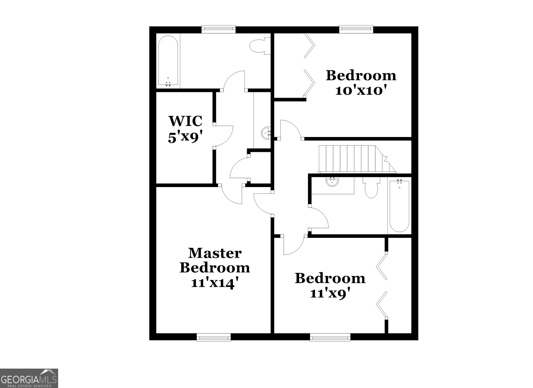 101 Bradesbury Lane Locust Grove, GA 30248 - Photo 17 of 17 a picture of a bench in front of a wall